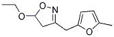 Isoxazole, 5-ethoxy-4,5-dihydro-3-[(5-methyl-2-furanyl)methyl]-(9ci) Structure,136354-52-4Structure