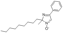 2-Methyl-2-nonyl-4-phenyl-2H-imidazole-1-oxide Structure,136440-26-1Structure