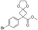 Methyl 2-(4-bromophenyl)-5,8-dioxaspiro[3.4]octane-2-carboxylate Structure,1364663-40-0Structure