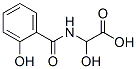 Acetic acid, hydroxy[(2-hydroxybenzoyl)amino]-(9ci) Structure,136492-94-9Structure