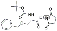 N-(tert-butoxycarbonyl)-o-benzyl-l-serine n-succinimidyl ester Structure,13650-73-2Structure