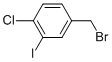 4-Chloro-3-iodobenzyl bromide Structure,136558-15-1Structure