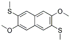 2,6-Dimethoxy-3,7-bis(methylthio)-naphthalene Structure,136559-34-7Structure