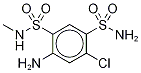 6-Amino-4-chloro-n1-methyl-1,3-benzenedisulfonamide Structure,13659-98-8Structure