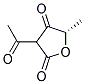 2,4(3H,5h)-furandione, 3-acetyl-5-methyl-, (5s)-(9ci) Structure,136599-11-6Structure