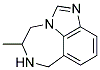 Imidazo[4,5,1-jk][1,4]benzodiazepine, 4,5,6,7-tetrahydro-5-methyl-(9ci) Structure,136722-96-8Structure