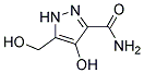 1H-pyrazole-3-carboxamide, 4-hydroxy-5-(hydroxymethyl)-(9ci) Structure,136767-51-6Structure