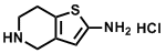 4,5,6,7-Tetrahydrothieno[3,2-c]pyridin-2-amine hydrochloride Structure,1367932-22-6Structure