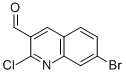 7-Bromo-2-chloroquinoline-3-carbaldehyde Structure,136812-31-2Structure