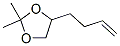 1,3-Dioxolane, 4-(3-butenyl)-2,2-dimethyl-(9ci) Structure,136863-31-5Structure