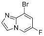 8-Bromo-6-fluoroimidazo[1,2-a]pyridine Structure,1368664-08-7Structure