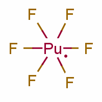 Plutoniumhexafluoride Structure,13693-06-6Structure