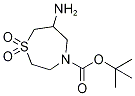 Tert-butyl6-amino-1,4-thiazepane-4-carboxylate1,1-dioxide Structure,1369503-78-5Structure