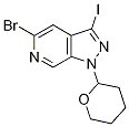 5-Bromo-3-iodo-1-(tetrahydro-2h-pyran-2-yl)-1h-pyrazolo[3,4-c]pyridine Structure,1369509-72-7Structure