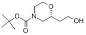 (R)-tert-butyl 2-(2-hydroxyethyl)morpholine-4-carboxylate Structure,136992-21-7Structure