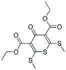 Diethyl 2,6-bis(methylthio)-4-oxo-4H-thiopyran-3,5-dicarboxylate Structure,13700-78-2Structure