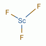 Scandium fluoride Structure,13709-47-2Structure