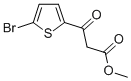 Methyl 3-(2-bromo-5-thienyl)-3-oxopropionate Structure,137090-42-7Structure