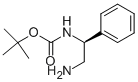 (S)-tert-butyl(2-amino-1-phenylethyl)carbamate Structure,137102-30-8Structure