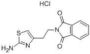 2-[2-(2-Amino-4-thiazolyl)ethyl]-1h-isoindole-1,3(2h)-dione hydrochloride Structure,137118-00-4Structure