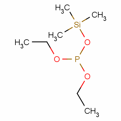 Diethyl trimethylsilyl phosphite Structure,13716-45-5Structure