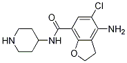 4-Amino-5-chloro-2,3-dihydro-n-4-piperidinyl-7-benzofurancarboxamide Structure,137211-64-4Structure