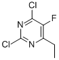 2,4-DICHLORO-6-ETHYL-5-FLUOROPYRIMIDINE Structure,137234-85-6Structure