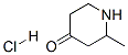 2-Methyl-4-piperidinone hydrochloride Structure,13729-77-6Structure