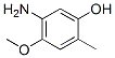 Phenol, 5-amino-4-methoxy-2-methyl- Structure,137290-78-9Structure