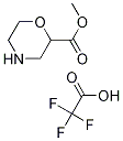 Methyl morpholine-2-carboxylate 2,2,2-trifluoroacetate Structure,1373253-22-5Structure