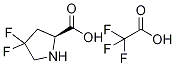 (S)-4,4-difluoropyrrolidine-2-carboxylic acid 2,2,2-trifluoroacetic acid Structure,1373255-09-4Structure