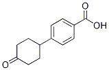 4-(4-Oxocyclohexyl)benzoic acid Structure,137465-01-1Structure