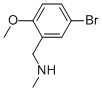 N-(5-bromo-2-methoxybenzyl)-n-methylamine Structure,137469-70-6Structure