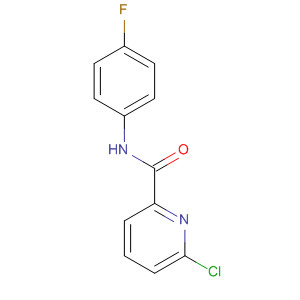 6-Chloro-n-(4-fluorophenyl)-2-pyridinecarboxamide Structure,137640-94-9Structure