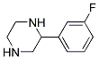 Piperazine, 2-(3-fluorophenyl)-(9ci) Structure,137684-17-4Structure