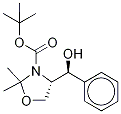 (4R)-4-[(s)-hydroxyphenylmethyl]-2,2-dimethyl-3-oxazolidinecarboxylic-13c6 acid tert-butyl ester Structure,1377320-83-6Structure