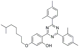 2,4-Bis(2,4-dimethylphenyl)-6-(2-hydroxy-4-iso-octyloxyphenyl)-1,3,5-triazine Structure,137759-38-7Structure