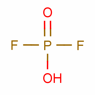 Difluorophosphoric acid Structure,13779-41-4Structure