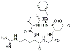 Cyclo(arg-gly-asp-d-phe-val) Structure,137813-35-5Structure