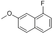 1-Fluoro-7-methoxynaphthalene Structure,13791-03-2Structure