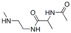 Propanamide, 2-(acetylamino)-n-[2-(methylamino)ethyl]- Structure,137938-00-2Structure