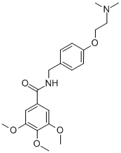 Trimethobenzamide Structure,138-56-7Structure