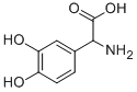 Amino-(3,4-dihydroxy-phenyl)-aceticacid Structure,138-62-5Structure