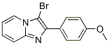 3-Bromo-2-(4-methoxy-phenyl)-imidazo[1,2-a]pyridine Structure,138023-17-3Structure