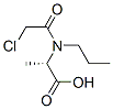 Alanine, n-(chloroacetyl)-n-propyl-(9ci) Structure,138062-76-7Structure