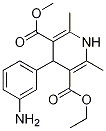 Ethyl 4-(3-aminophenyl)-5-(methoxycarbonyl)-2,6-dimethyl-1,4-dihydropyridine-3-carboxylate Structure,138135-48-5Structure