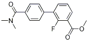 Methyl4-(dimethylcarbamoyl)-2-fluoro-[1,1-biphenyl]-3-carboxylate Structure,1381944-34-8Structure