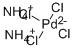 Ammonium tetrachloropalladate Structure,13820-40-1Structure