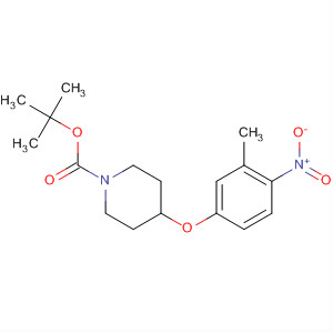 Tert-butyl 4-(3-methyl-4-nitrophenoxy)piperidine-1-carboxylate Structure,138227-74-4Structure