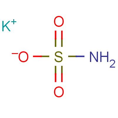 Potassium sulfamate Structure,13823-50-2Structure